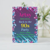 ピンクとブルーの星たち 招待状 (スタンド正面)