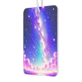 ピンクとブルーの星間デザインカーフレグランス カーエアーフレッシュナー (左)