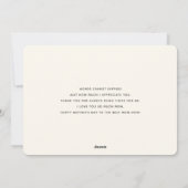 ピンクとブルーの水彩花の母の日カード シーズンカード (裏面)