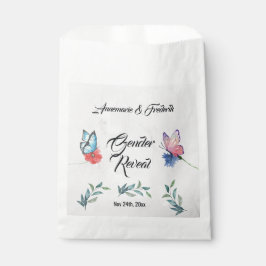 ピンクとブルーの水色 フェイバーバッグ