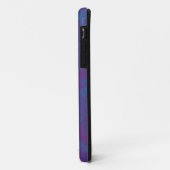 ピンクとブルーの氷のテクスチャーカスタムiphoneケース Case-Mate iPhoneケース (裏面/左)