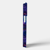 ピンクとブルーの煙抽象芸術 Case-Mate iPhoneケース (裏面 / 右)