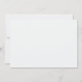 ピンクとブルーの熱気球ジェンダーがパーティー 招待状 (裏面)