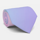 ピンクとブルーの背グラデーション景 ネクタイ (ロール)