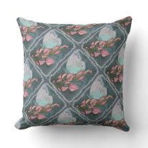 ピンクとブルーの蝶