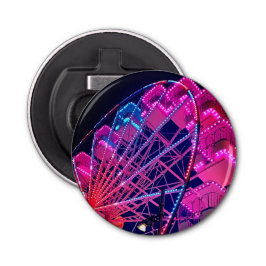 ピンクとブルーの観覧車 栓抜き