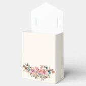 ピンクとブルーの赤モダンちゃんシャワー フェイバーボックス (オープン)