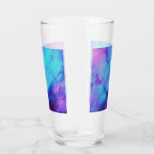 ピンクとブルーオパール タンブラーグラス (右)