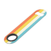 ピンクとブルーシェードストライプ スピード栓抜き (正面アングル)