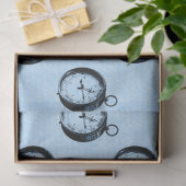 ピンクとブルー航海ののデザイン5 薄葉紙 (ギフト)