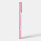 ピンクとホワイトのハートのオーダーメイド Case-Mate iPhoneケース (裏面 / 右)