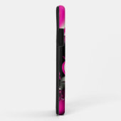 ピンクとホワイトのフラクタルiPhoneケース Case-Mate iPhoneケース (裏面/右)