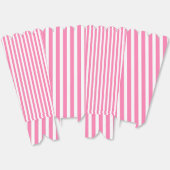 ピンクとホワイトのポップコーン誕生日お祝い フェイバーボックス (見開き)