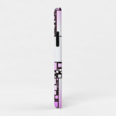 ピンクとホワイトスクエア踊りiPhone/iPadケース Case-Mate iPhoneケース (裏面/右)