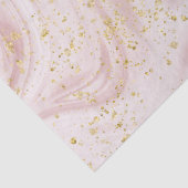 ピンクとホワイトマーブルスワール金ゴールドグリッター 薄葉紙 (詳細)