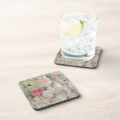 ピンクとホワイトローズ コースター (右側)