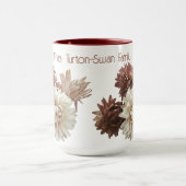 ピンクとメイヴのイチゴ マグカップ (中央)