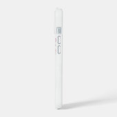 ピンクとメロンハワイスタイル熱帯iPhoneケース iPhone 15ケース (左側面)