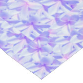 ピンクとモアベのフランギパニの花、 テーブルクロス (アングル)