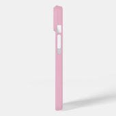 ピンクとライラックのユニコーンの写真と名前 Case-Mate iPhoneケース (裏面 / 左)