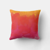 ピンクとランゲの抽象芸術 クッション (裏面)