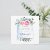 ピンクと埃の多い青が私の花嫁になる 招待状 (スタンド正面)