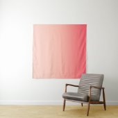 ピンクと桃のグラデーションの背景 タペストリー (インサイチュ(横))