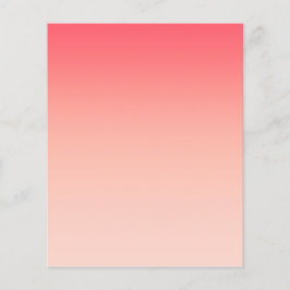 ピンクと桃のグラデーションの背景 チラシ