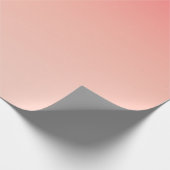 ピンクと桃のグラデーションの背景 ラッピングペーパー (角)