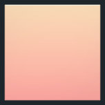 ピンクと桃のグラデーション フォトプリント          <br><div class="desc">ピンクとピーチトーンのグラデーション。</div>