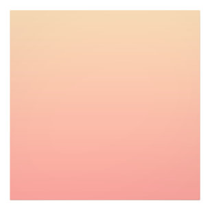 ピンクと桃のグラデーション フォトプリント