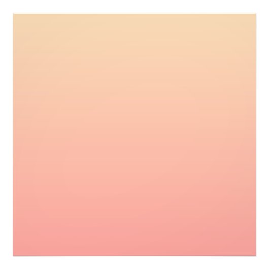 ピンクと桃のグラデーション フォトプリント            (正面)