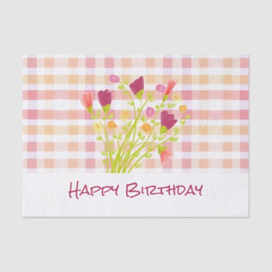 ピンクと桃のプライド 薄葉紙 (正面)