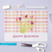 ピンクと桃のプライド 薄葉紙 (クラフト)