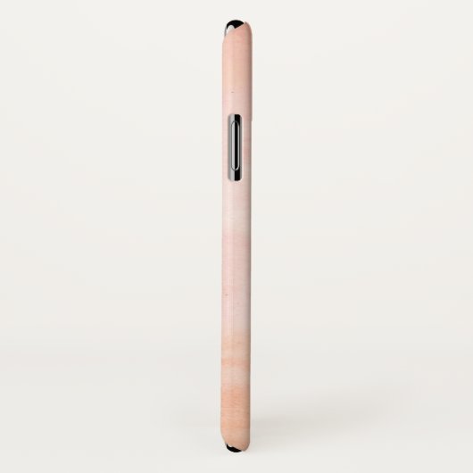 ピンクと桃の水色デザイン電話/iPadケース Case-Mate iPhoneケース (裏面/右)