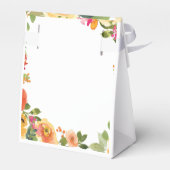 ピンクと桃の水色フローラ フェイバーボックス (裏面サイド)