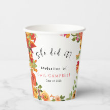 ピンクと桃の水色フローラ