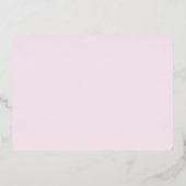 ピンクと梅の母の日から娘へ 箔シーズンカード (裏面)