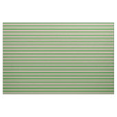 ピンクと森の緑の色のストライプ ファブリック (ヤード)