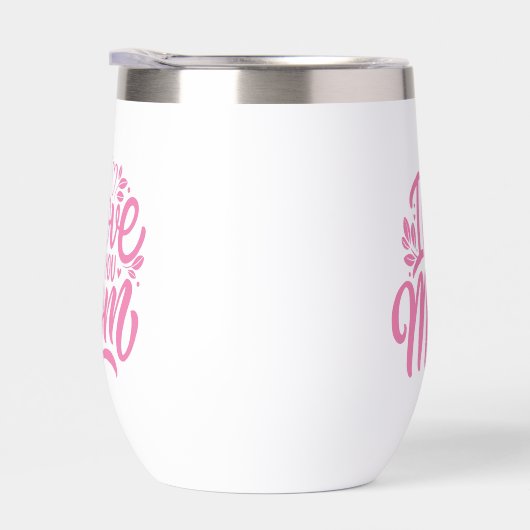 ピンクと白お母さんのことが大好き (右面)