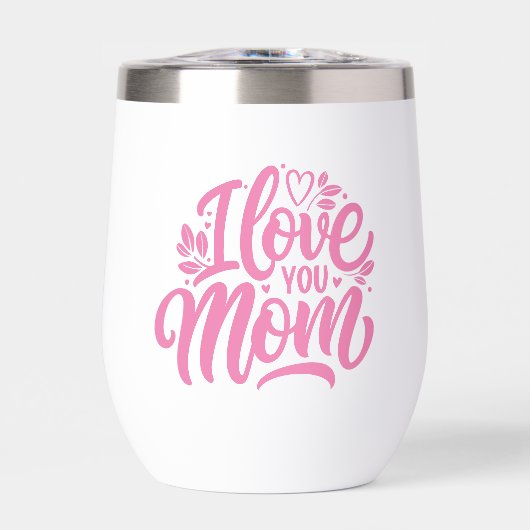 ピンクと白お母さんのことが大好き (正面)