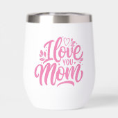 ピンクと白お母さんのことが大好き (背面)