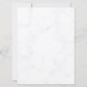 ピンクと白のアラビア語英語ムスリムフォーマル 招待状 (裏面)