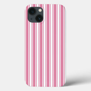 ピンクと白のキャンディストライプーのケースメイトiPhoneケース iPhone 13ケース