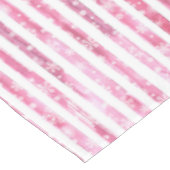 ピンクと白のクリスマスジョイトナカイ テーブルクロス (アングル)