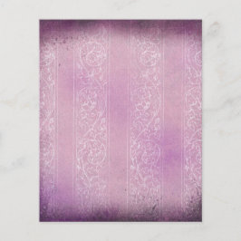 ピンクと白のグランギー熟成スクラップブック紙