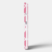 ピンクと白のスクロールワーク ケースメイト iPhone ケース Case-Mate iPhoneケース (裏面 / 左)