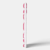 ピンクと白のスクロールワーク ケースメイト iPhone ケース Case-Mate iPhoneケース (裏面 / 右)
