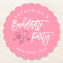 ピンクと白のバチェロレッテ