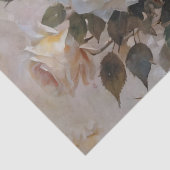 ピンクと白のバラのプリントデコページ/ 薄葉紙 (詳細)